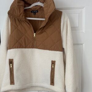 J. Crew Fleece Pullover - NWOT, SZ Small
